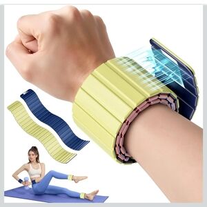 Adjustable Magnetic Fitness Ankle/Wrist Weight - Lime Green